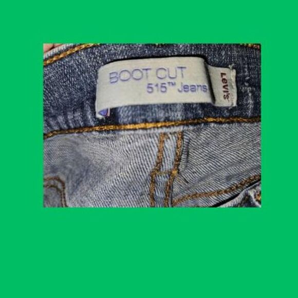 Levi's 515 Bootcut Jeans Size 14 (J58) - Picture 3 of 3